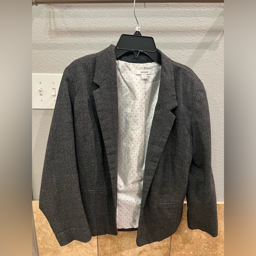 Kensie Small Gray Blazer Like New